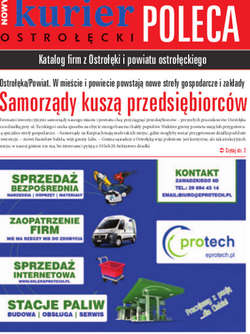 Nowy Kurier Ostrołęcki poleca - Katalog firm z Ostrołęki i powiatu ostrołęckiego